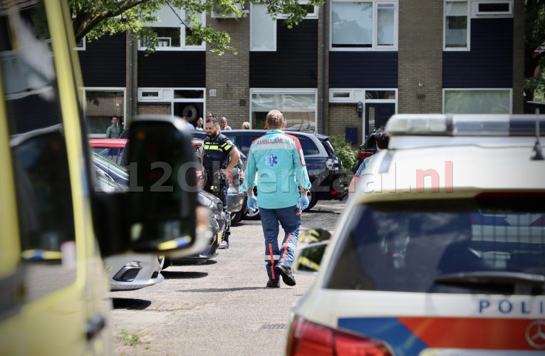 Hulpdiensten rukken uit voor ruzie Hunenborglaan Oldenzaal