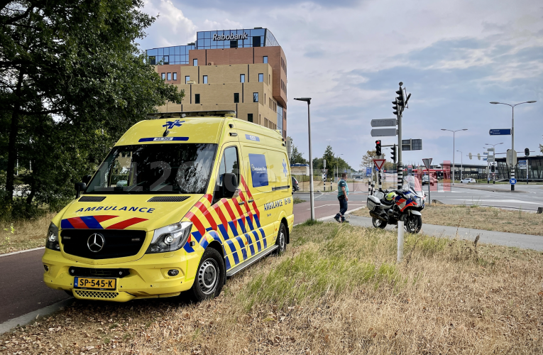 Auto afgesleept bij ongeval in Oldenzaal