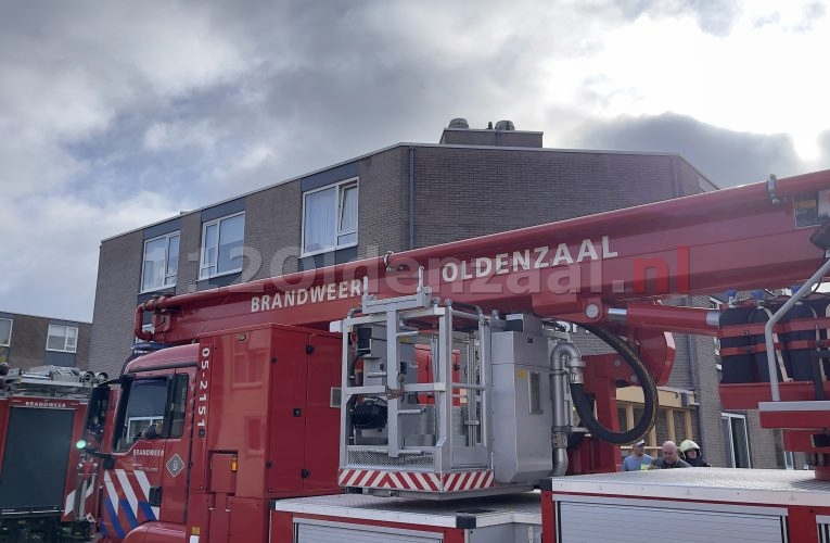 Brandweer rukt massaal uit voor melding woningbrand Oldenzaal