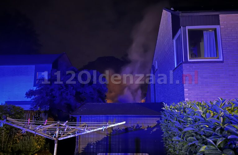 Sauna in Oldenzaal zwaar beschadigd na brand