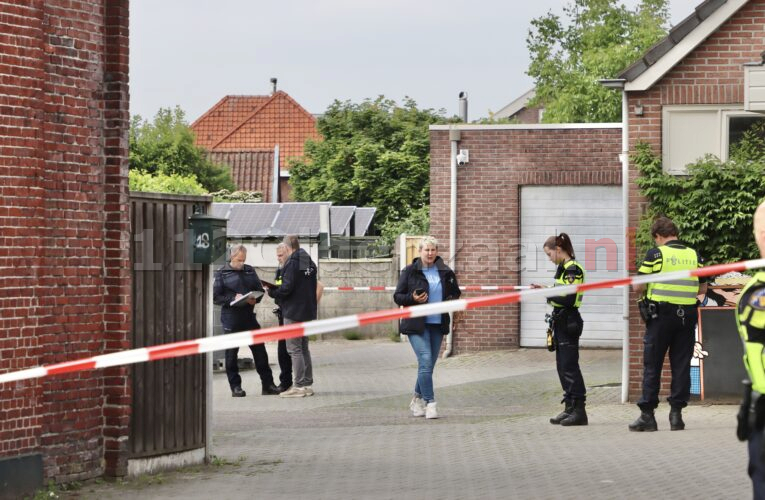 UPDATE: Lichaam aangetroffen in woning Oldenzaal: politie doet onderzoek