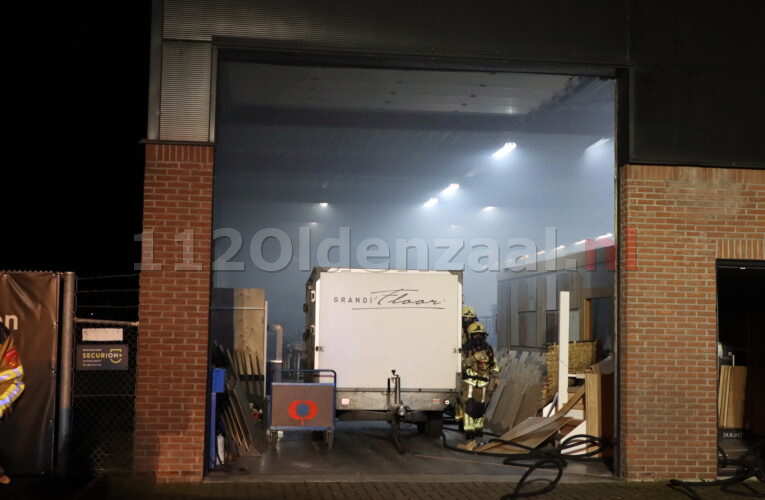 UPDATE (VIDEO): Brand bij bedrijf in Oldenzaal