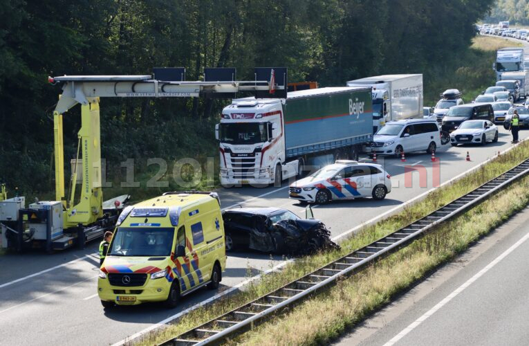 Snelweg richting Duitsland opnieuw afgesloten door ernstig ongeval