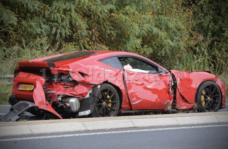 Ongeval met Ferrari van ruim €445.000,- in Oldenzaal