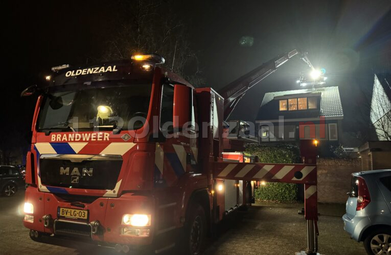 Brandweer rukt uit voor schoorsteenbrand in Oldenzaal